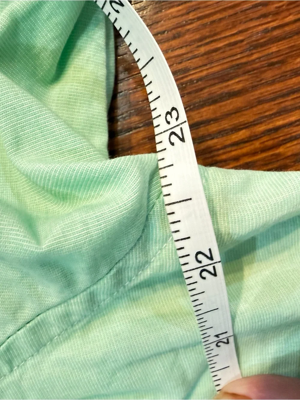 J. Crew Men's Mint Green Button-Down Shirt Sz LG Slim Fit